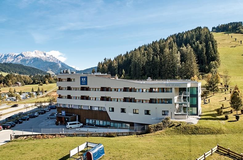 hotel in zomer